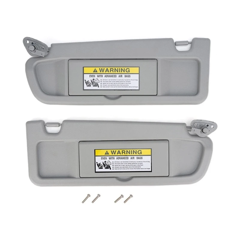 Sun Visors with Vanity Mirror 83280-SNA-A01ZC Left Driver Side/Right Passenger Side Light Gray- Replacement Durable
Sun Visors with Vanity Mirror 83280-SNA-A01ZC Left Driver Side/Right Passenger Side Light Gray- Replacement Durable