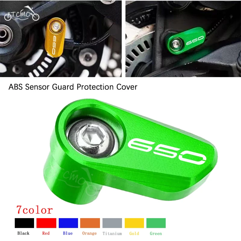 Motorcycle Front Rear Wheel ABS Sensor Protector Guard Accessories For Kawasaki Z650 Z650RS Ninja650 Versys650 2017-2026
Motorcycle Front Rear Wheel ABS Sensor Protector Guard Accessories For Kawasaki Z650 Z650RS Ninja650 Versys650 2017-2026