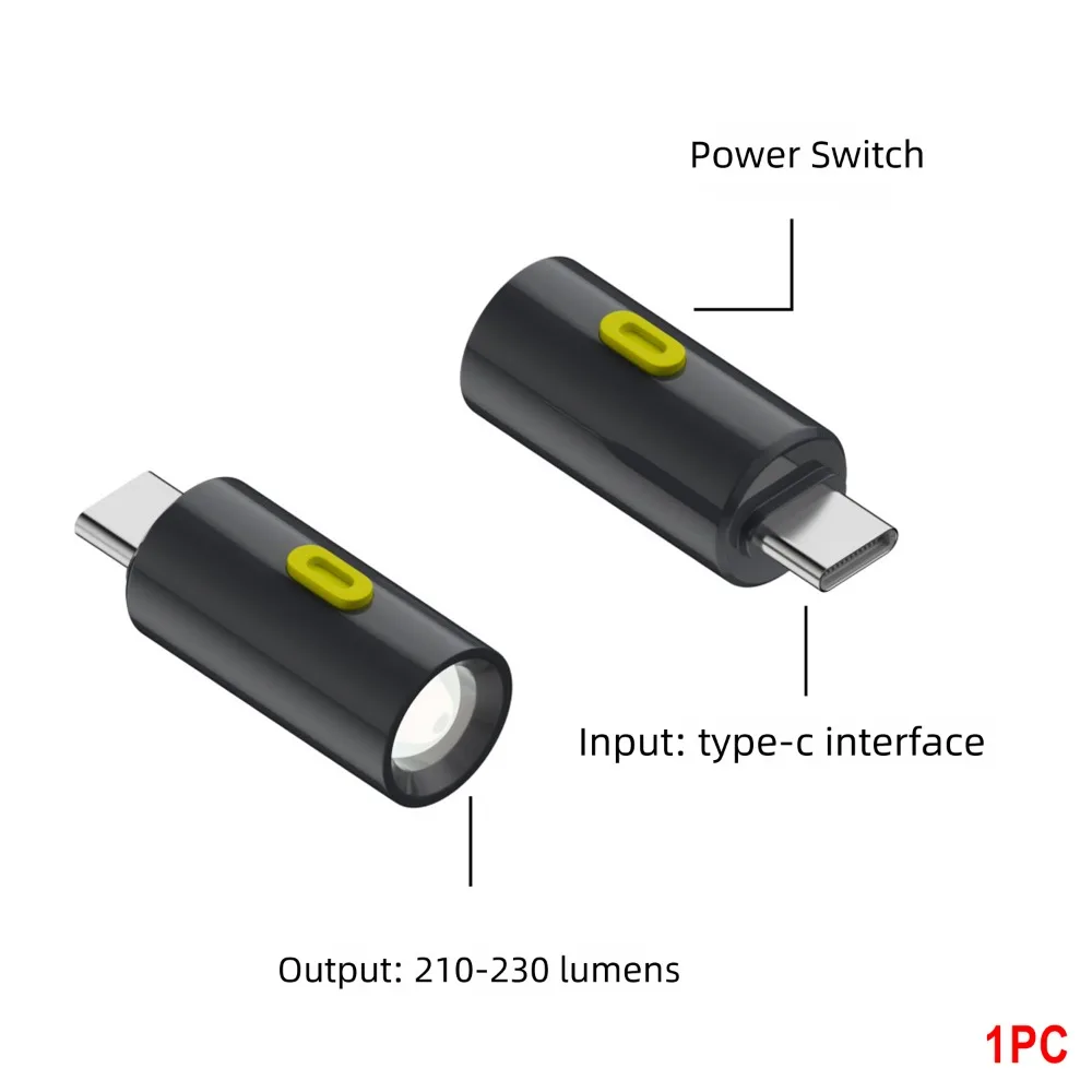 NEW 230 High Lumens Type-C Mini Flashlight Portable with Lanyard USB C Emergency Lamp Plug and Play LED Flashlight Camping
NEW 230 High Lumens Type-C Mini Flashlight Portable with Lanyard USB C Emergency Lamp Plug and Play LED Flashlight Camping
