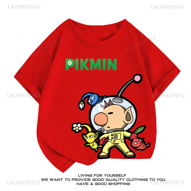 Рубашка Kawaii Pikmin Games, повседневная забавная милая футболка-мем, Harajuku, милые футболки с рисунком мультфильма, летние хлопковые топы большого размера Hombre
Рубашка Kawaii Pikmin Games, повседневная забавная милая футболка-мем, Harajuku, милые футболки с рисунком мультфильма, летние хлопковые топы большого размера Hombre