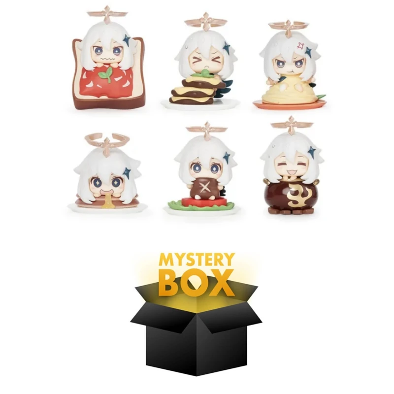 Genshin Impact Paimon Figurines Collectible Model Toys Doll Cartoon Kawaii Emergency Food Game Peripheral Blind Box
Genshin Impact Paimon Figurines Collectible Model Toys Doll Cartoon Kawaii Emergency Food Game Peripheral Blind Box