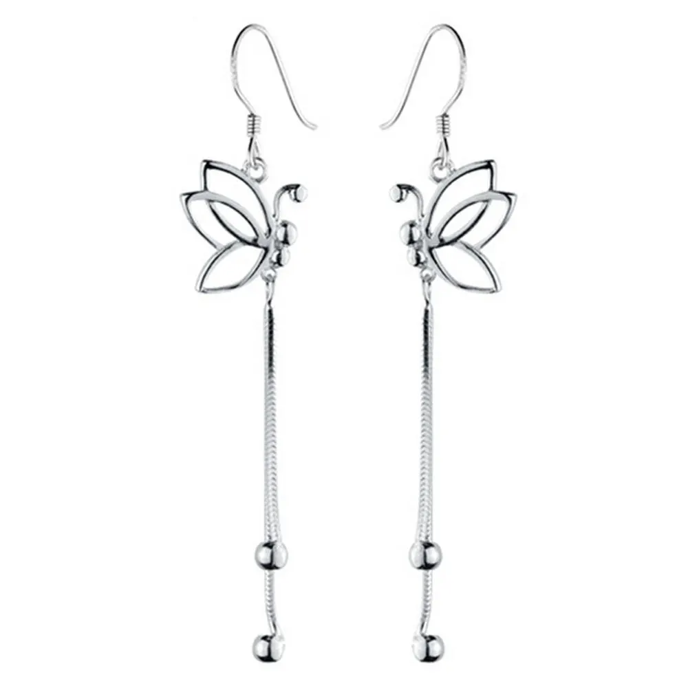 Elegant Personalized Women's Silver Plated Jewelry Butterfly Earrings Quality Earrings Korean Style Earring Free Shipping
Elegant Personalized Women's Silver Plated Jewelry Butterfly Earrings Quality Earrings Korean Style Earring Free Shipping