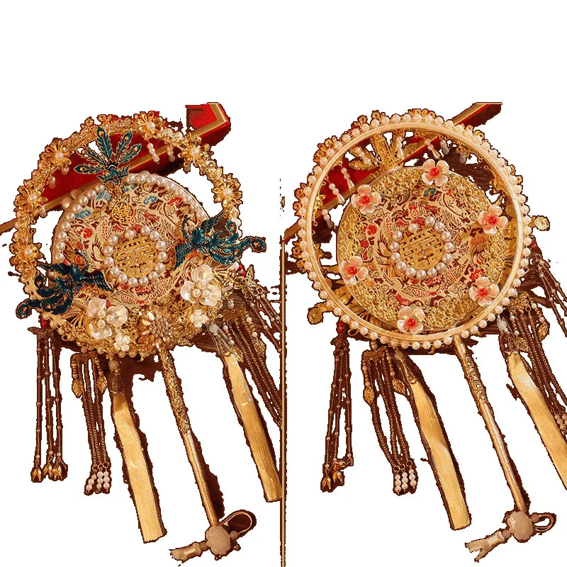 Double-sided fan bridal wedding gift wedding advanced finished DIY material package
Double-sided fan bridal wedding gift wedding advanced finished DIY material package