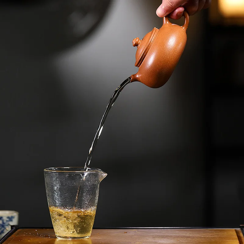 Original ore slope mud push ball hole, Fuyuan pot, handmade purple clay teapot, tea set, household tea making pot
Original ore slope mud push ball hole, Fuyuan pot, handmade purple clay teapot, tea set, household tea making pot