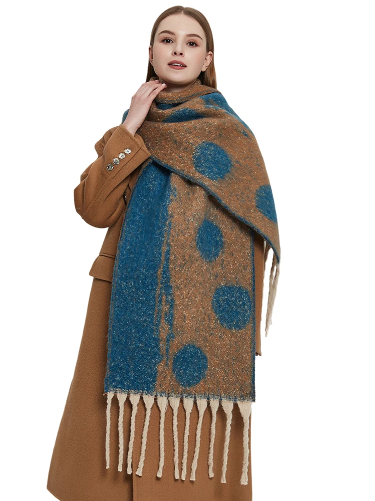 New Winter Knitted Scarf Women Men Cashmere Preppy Retro Dot Print Tassel Warm Scarves Pashmina Mujer Foulard Bufanda Wrap Shawl
New Winter Knitted Scarf Women Men Cashmere Preppy Retro Dot Print Tassel Warm Scarves Pashmina Mujer Foulard Bufanda Wrap Shawl