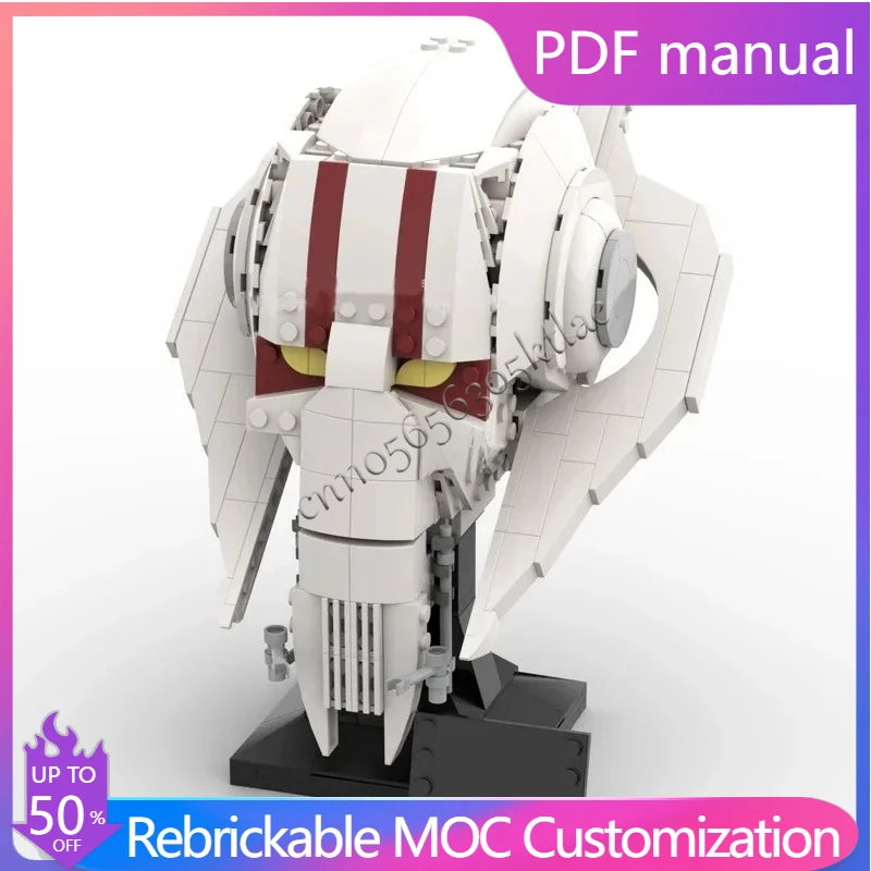 Moc 405, детали, шлем герий, звездная боевая модель, строительный блок, кирпичи, образовательная сборка для детей, популярные подарки
Moc 405, детали, шлем герий, звездная боевая модель, строительный блок, кирпичи, образовательная сборка для детей, популярные подарки