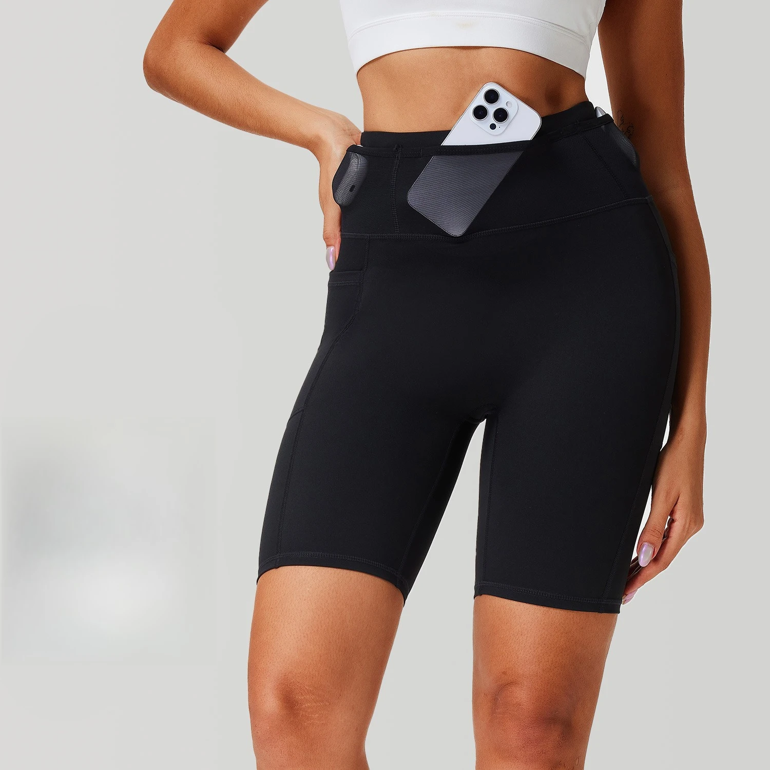 Women's High-Waisted Running Shorts with Built-in Liner, Breathable Mesh Sport Shorts for Gym, Yoga, and Workout Athletic Wear
Women's High-Waisted Running Shorts with Built-in Liner, Breathable Mesh Sport Shorts for Gym, Yoga, and Workout Athletic Wear