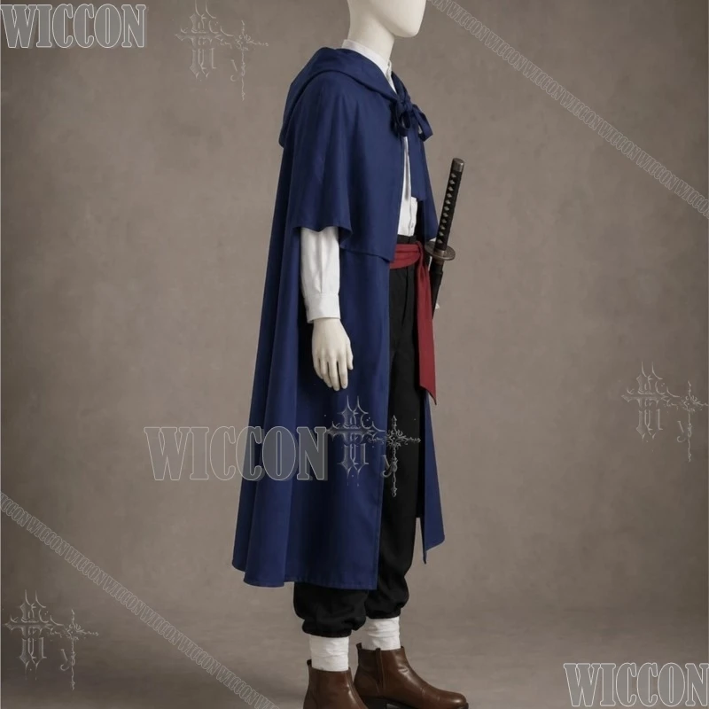 Maou No Jouken MAO マオ Blue Hooded Cloak Uniform Cosplay Anime Outfit まお For Men Halloween Carnival Suit Navidad Carnaval Event
Maou No Jouken MAO マオ Blue Hooded Cloak Uniform Cosplay Anime Outfit まお For Men Halloween Carnival Suit Navidad Carnaval Event