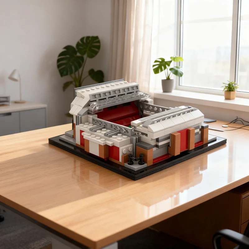 Набор строительных блоков MOC «Стадион Анфилд» ФК «Ливерпуль», 412 деталей, архитектурная модель, игрушка-подарок, креативный коллекционный предмет для демонстрации, премиум-класса
Набор строительных блоков MOC «Стадион Анфилд» ФК «Ливерпуль», 412 деталей, архитектурная модель, игрушка-подарок, креативный коллекционный предмет для демонстрации, премиум-класса