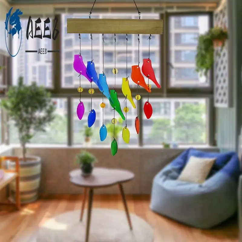 AEE8-Handwork Crystal Glass & Driftwood Chimes, Sandblasted Glass And Wood Handcrafted Wind Chimes, Birds Wind Chimes
AEE8-Handwork Crystal Glass & Driftwood Chimes, Sandblasted Glass And Wood Handcrafted Wind Chimes, Birds Wind Chimes