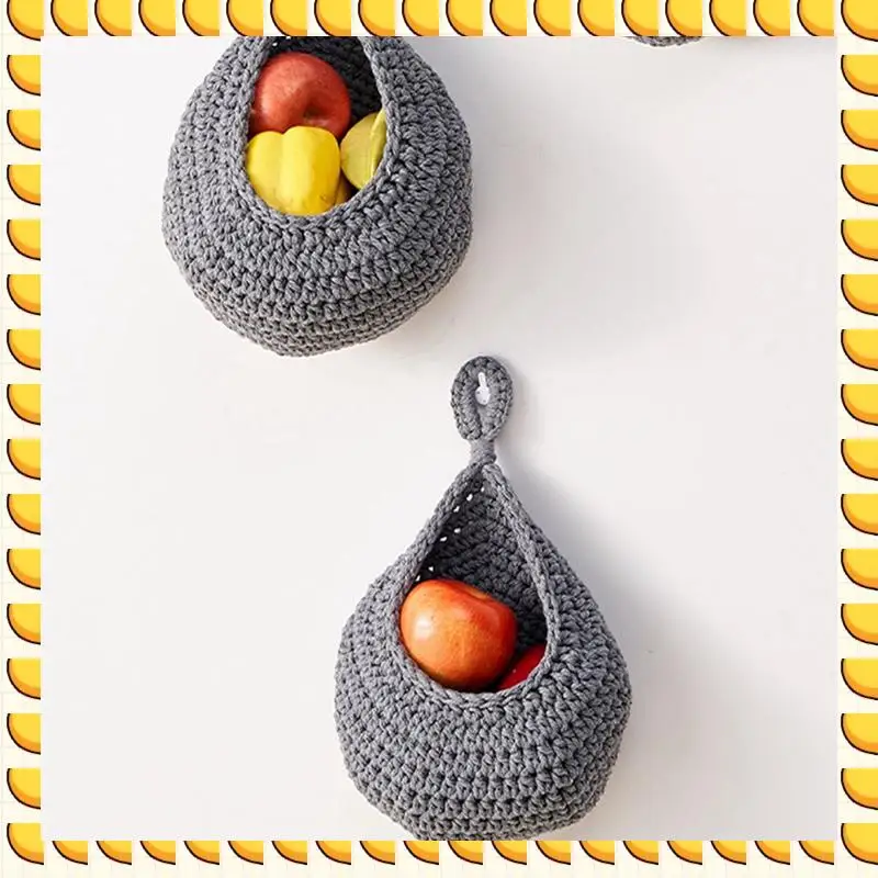 BAAU Wall Hanging Fruit Baskets For Kitchen 3 Pack Woven Produce Holder Vegetable Hanging Basket
BAAU Wall Hanging Fruit Baskets For Kitchen 3 Pack Woven Produce Holder Vegetable Hanging Basket