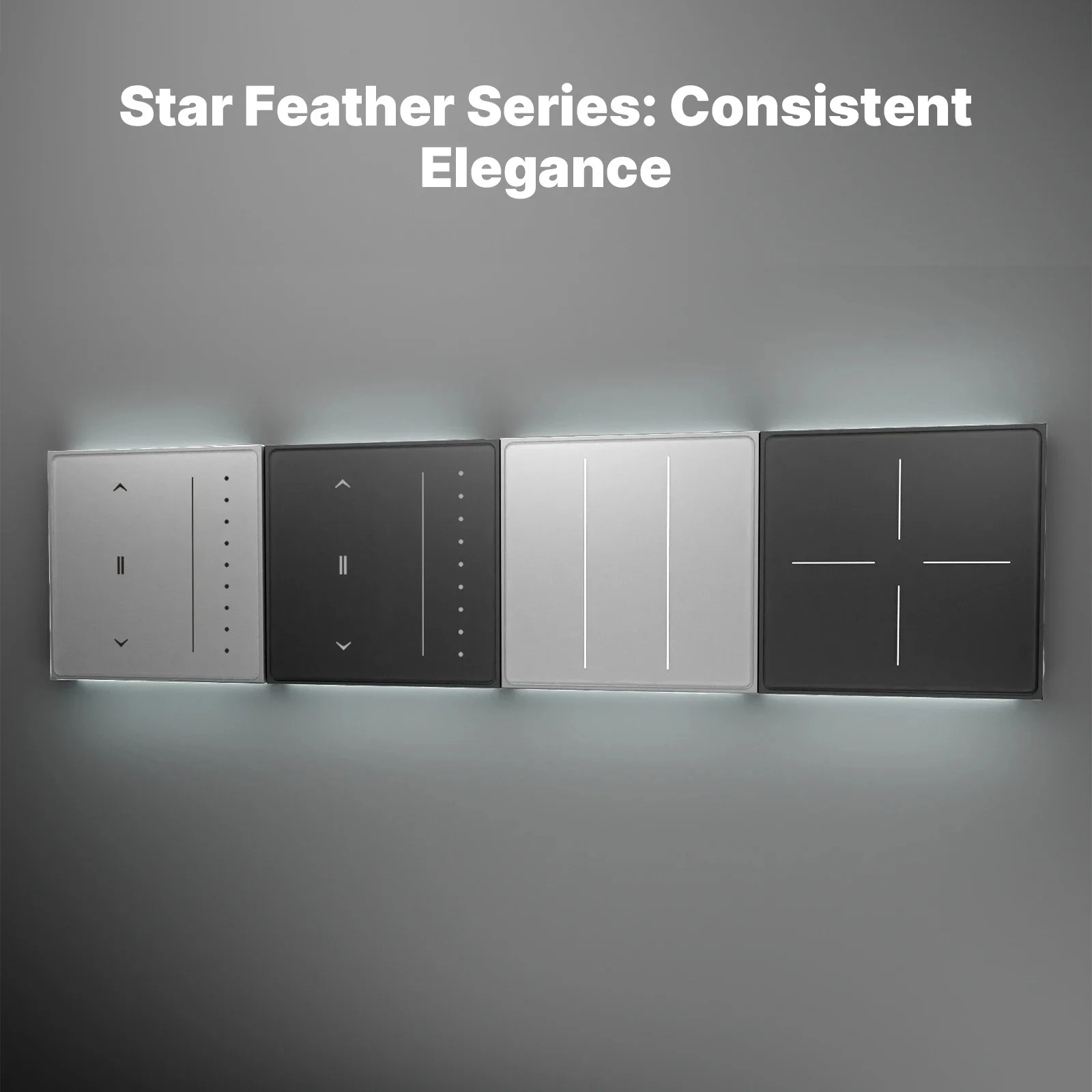 MOES ZigBee Star Feather Series Tuya Smart Touch Switch With APP Remote Control Smart Curtain Switch with Alexa Google Home
MOES ZigBee Star Feather Series Tuya Smart Touch Switch With APP Remote Control Smart Curtain Switch with Alexa Google Home