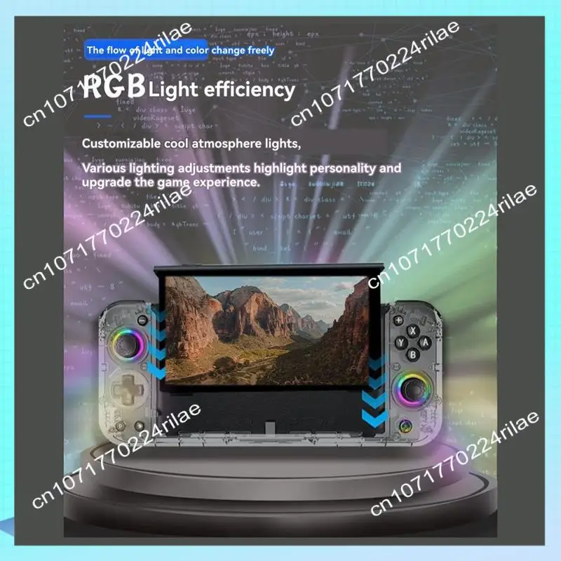 A17Z Gaming Controller For Switch RGB Lighting, Dual Vibration, 6-Axis Gyro Wired Game Controller B
A17Z Gaming Controller For Switch RGB Lighting, Dual Vibration, 6-Axis Gyro Wired Game Controller B