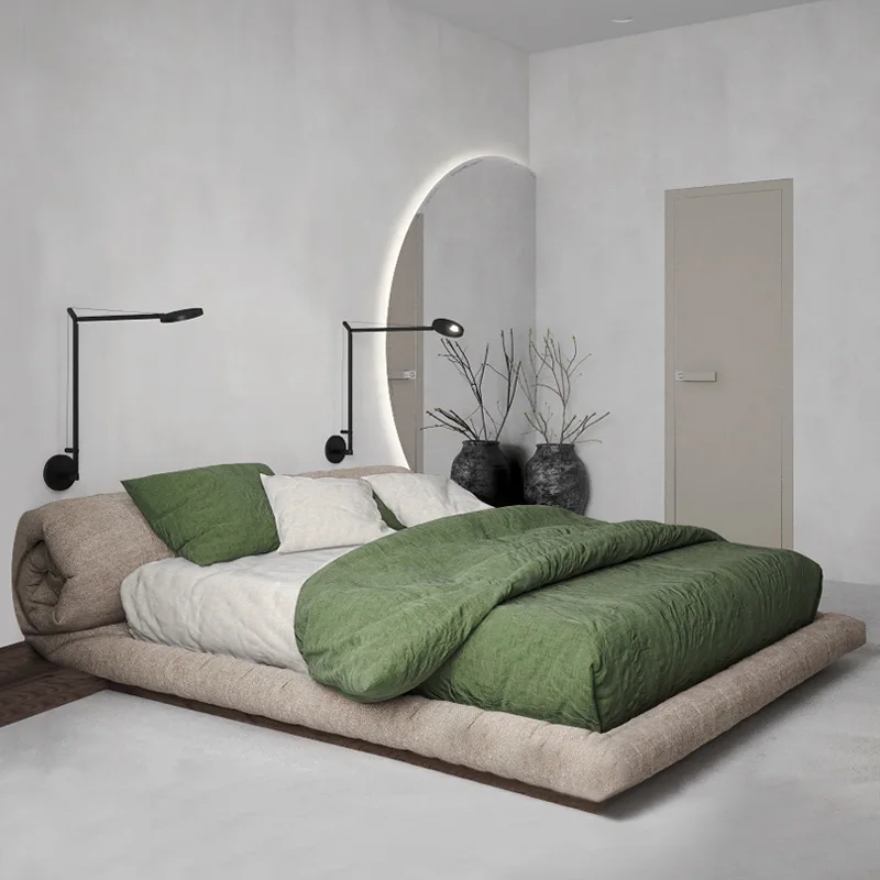 High Quality Designer bed nordic aesthetics unique modern Wedding bed apartment double Fashionable cama casal beds furniture
High Quality Designer bed nordic aesthetics unique modern Wedding bed apartment double Fashionable cama casal beds furniture