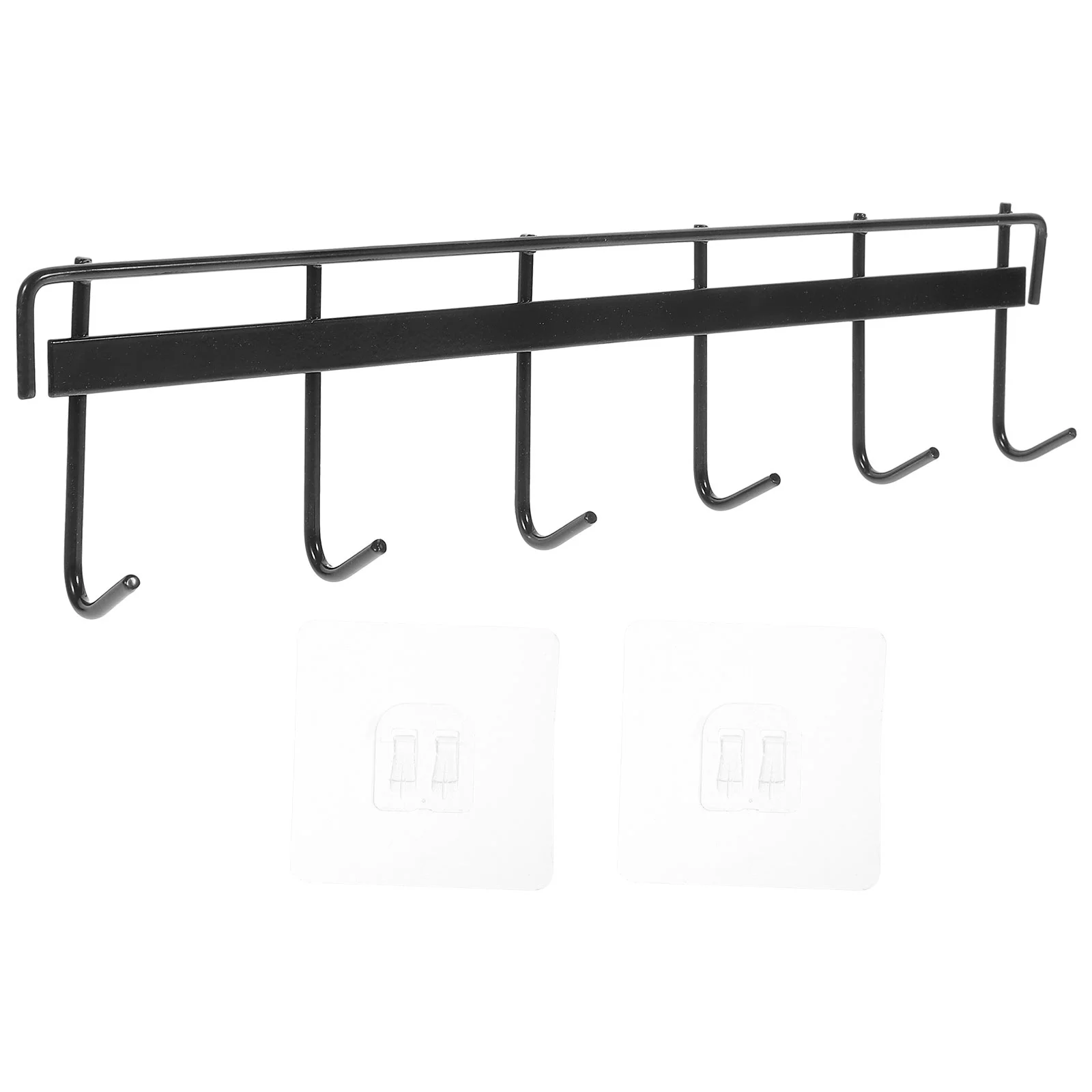 Hook Storage Rack Utensil Hanging Shelf Kitchen Rail Hanger Wall Mounted Clothes
Hook Storage Rack Utensil Hanging Shelf Kitchen Rail Hanger Wall Mounted Clothes