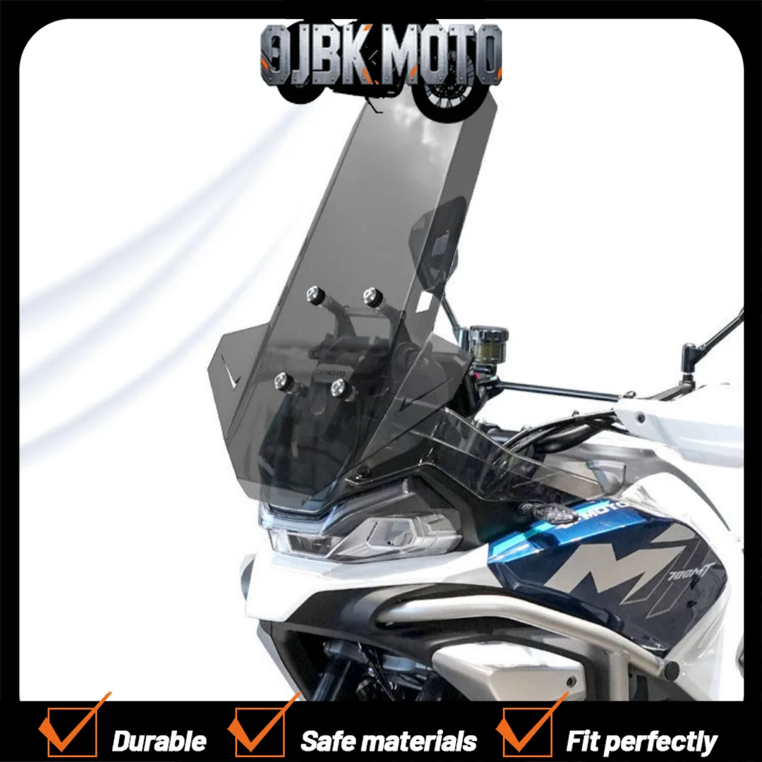 【Perfect fit】For CFMoto 700MT and 800MTX front windshield modification motorcycle windshield accessories
【Perfect fit】For CFMoto 700MT and 800MTX front windshield modification motorcycle windshield accessories