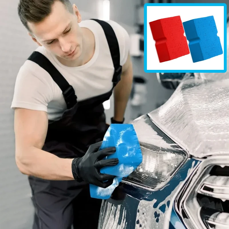 Car Wash Sponge Large Cross-Cut Design Soft Foam Mesh Superior Water Absorption Easy-Grip Durable Scratch-Resistant Car Parts
Car Wash Sponge Large Cross-Cut Design Soft Foam Mesh Superior Water Absorption Easy-Grip Durable Scratch-Resistant Car Parts