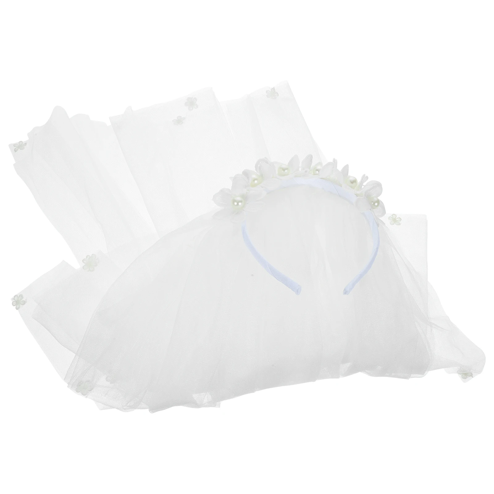 Вуаль для девочек с жемчужными цветами, повязка на голову, белая невыцветающая детская праздничная повязка, милый головной убор для волос, повязка на голову с цветочным узором для девочек 
Вуаль для девочек с жемчужными цветами, повязка на голову, белая невыцветающая детская праздничная повязка, милый головной убор для волос, повязка на голову с цветочным узором для девочек