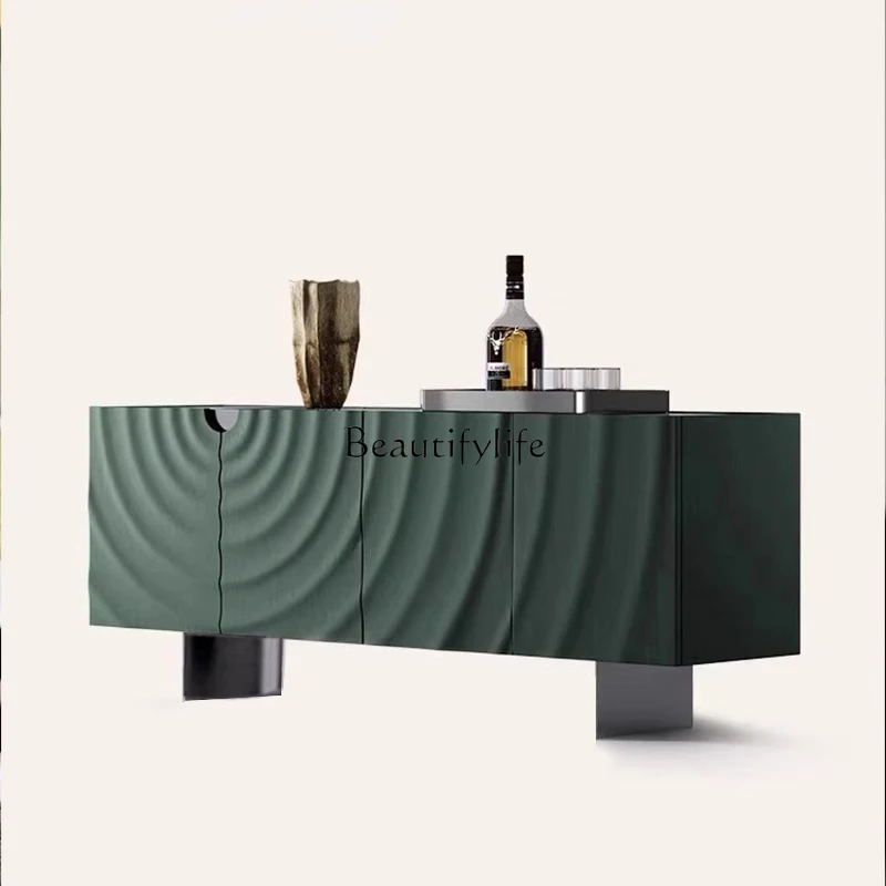 *Light luxury Italian high-end dining side cabinet decorative natural marble solid wood cabinet
*Light luxury Italian high-end dining side cabinet decorative natural marble solid wood cabinet