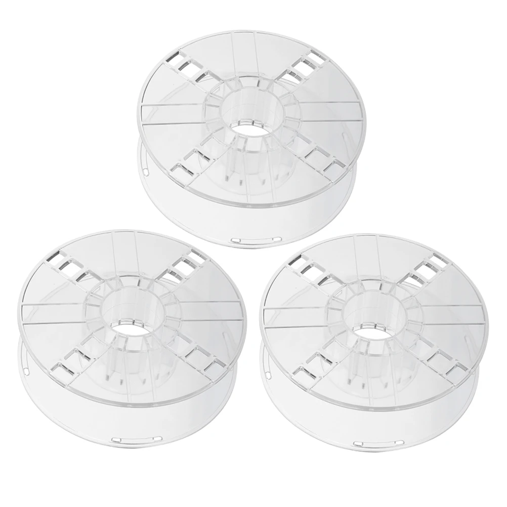 3pcs Plastic Spool Reels for Wire Rubber Shaft Electric Holder Lightweight Portable Large Capacity Cord Organizer Storage Cable 
3pcs Plastic Spool Reels for Wire Rubber Shaft Electric Holder Lightweight Portable Large Capacity Cord Organizer Storage Cable
