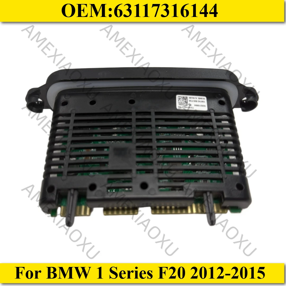 63117316144 New For BMW 1 Series F20 2012-2015 Headlight Drive Module With Cornering Function Xenon Light Control Unit
63117316144 New For BMW 1 Series F20 2012-2015 Headlight Drive Module With Cornering Function Xenon Light Control Unit