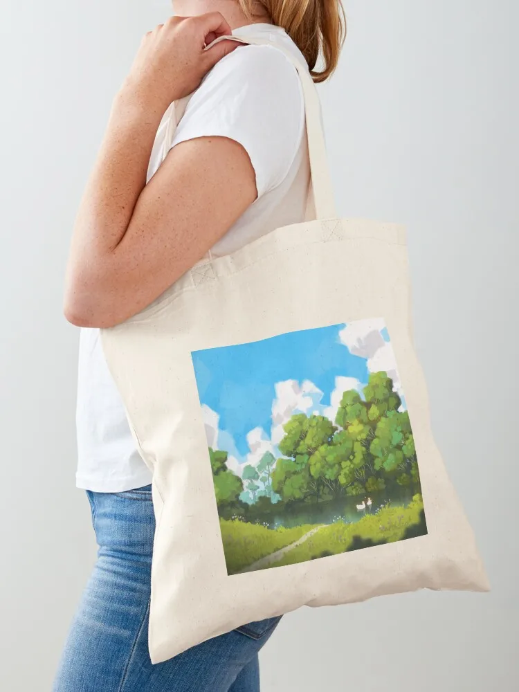 Two geese floating about in the sun Tote Bag Lady bag free delivery bags shopping bags foldable shoping bag
Two geese floating about in the sun Tote Bag Lady bag free delivery bags shopping bags foldable shoping bag