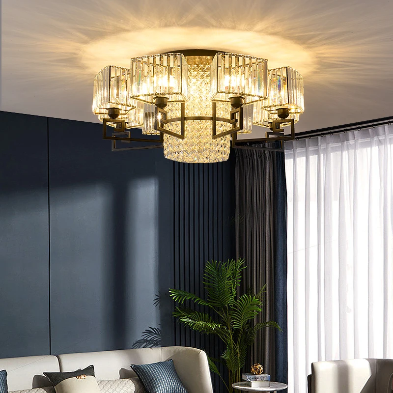 Light Luxury Crystal Chandelier Living Room Light Luxurious Atmosphere Modern Hall Circular Ceiling Light With 2024 New Lighting
Light Luxury Crystal Chandelier Living Room Light Luxurious Atmosphere Modern Hall Circular Ceiling Light With 2024 New Lighting