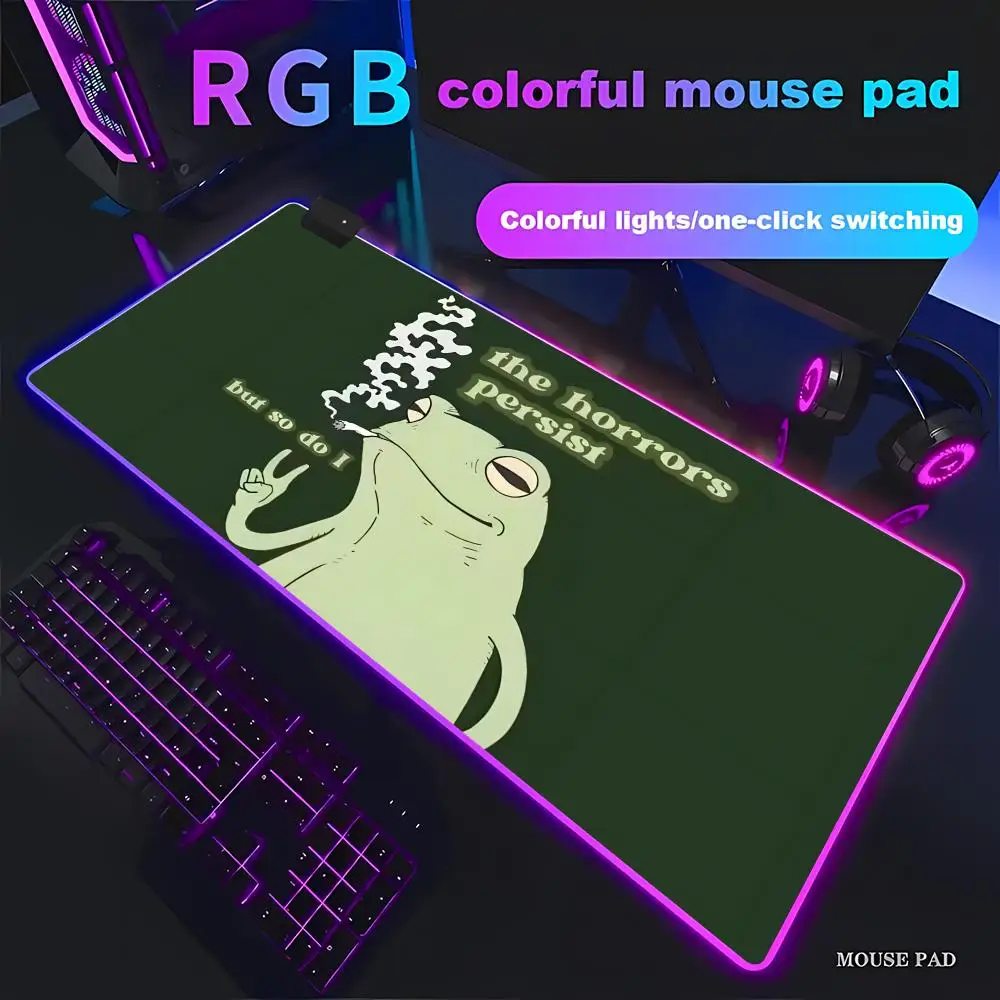 Коврик для мыши RGB с забавной лягушкой, игровой коврик The Magic Gathering 24X14, MTG TCG, офисный коврик для рабочего стола, коврик для работы, игр, ПК, ноутбука, коврик для мыши
Коврик для мыши RGB с забавной лягушкой, игровой коврик The Magic Gathering 24X14, MTG TCG, офисный коврик для рабочего стола, коврик для работы, игр, ПК, ноутбука, коврик для мыши