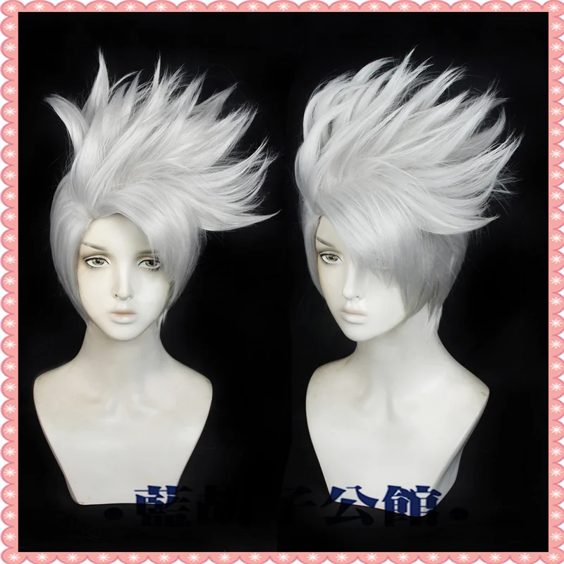 Anime Hatake Kakashi Cosplay Wig Short Silver Grey Heat Resistant Hair Cosplay Costume Wig
Anime Hatake Kakashi Cosplay Wig Short Silver Grey Heat Resistant Hair Cosplay Costume Wig