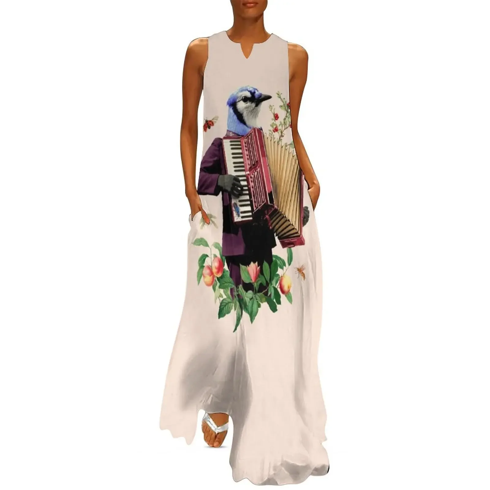 Blue birth with fancy suit playing the accordion funny Long Dress birthday dresses for women Evening gown Dress
Blue birth with fancy suit playing the accordion funny Long Dress birthday dresses for women Evening gown Dress