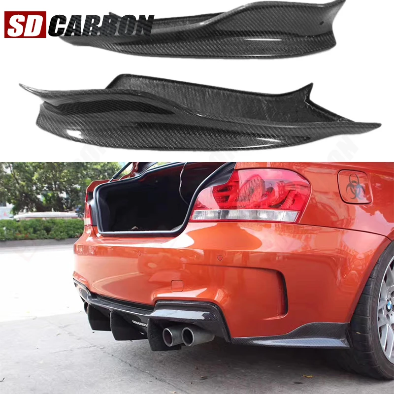 For BMW 1 Series E82 E87 High quality Carbon Fiber Rear Bumper Wrap Corner Diffuser Side Spoiler Body Kit
For BMW 1 Series E82 E87 High quality Carbon Fiber Rear Bumper Wrap Corner Diffuser Side Spoiler Body Kit