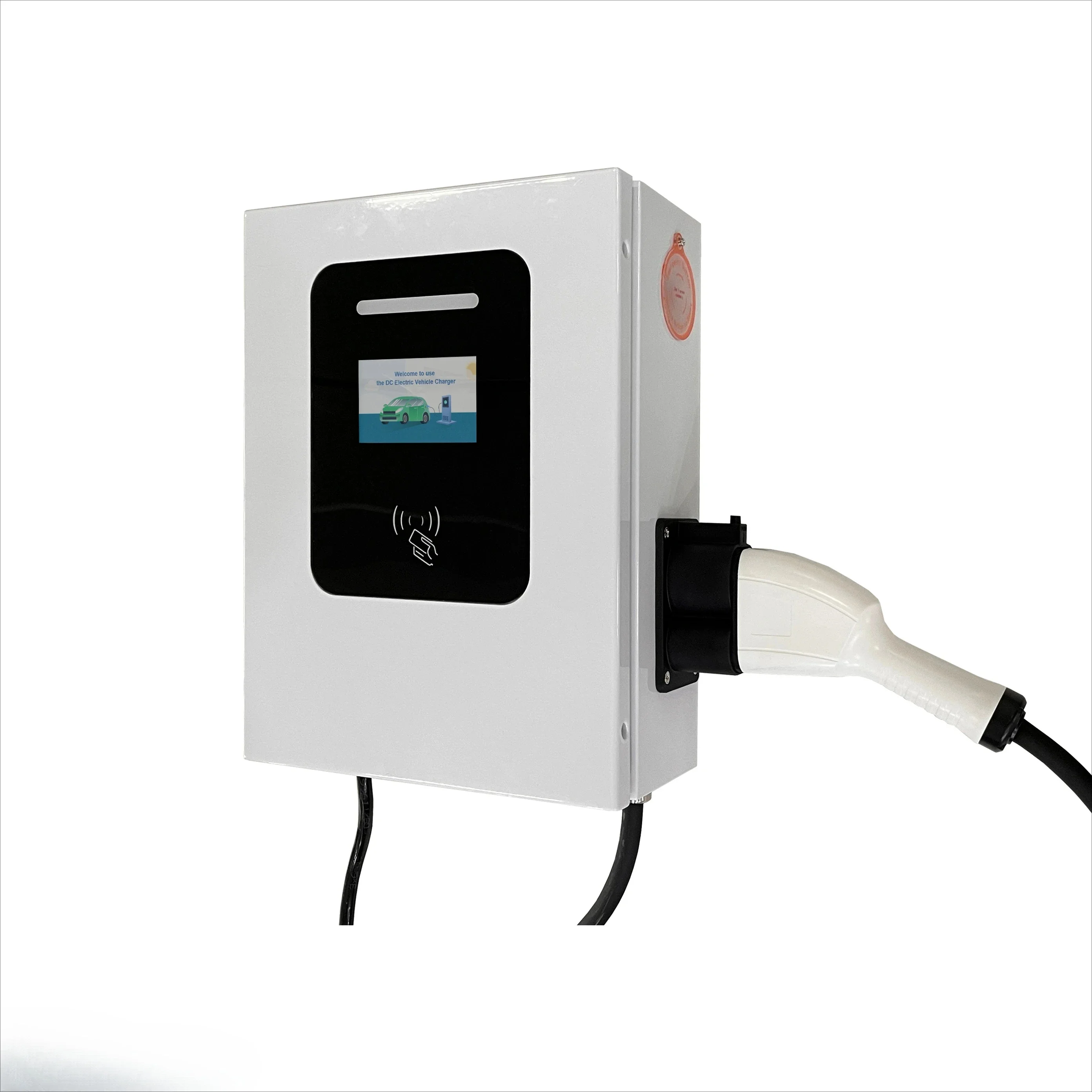 Factory DC EV Charger 7KW CCS2 Fast EV Charger Wall-mounted DC EV Charging Station
Factory DC EV Charger 7KW CCS2 Fast EV Charger Wall-mounted DC EV Charging Station