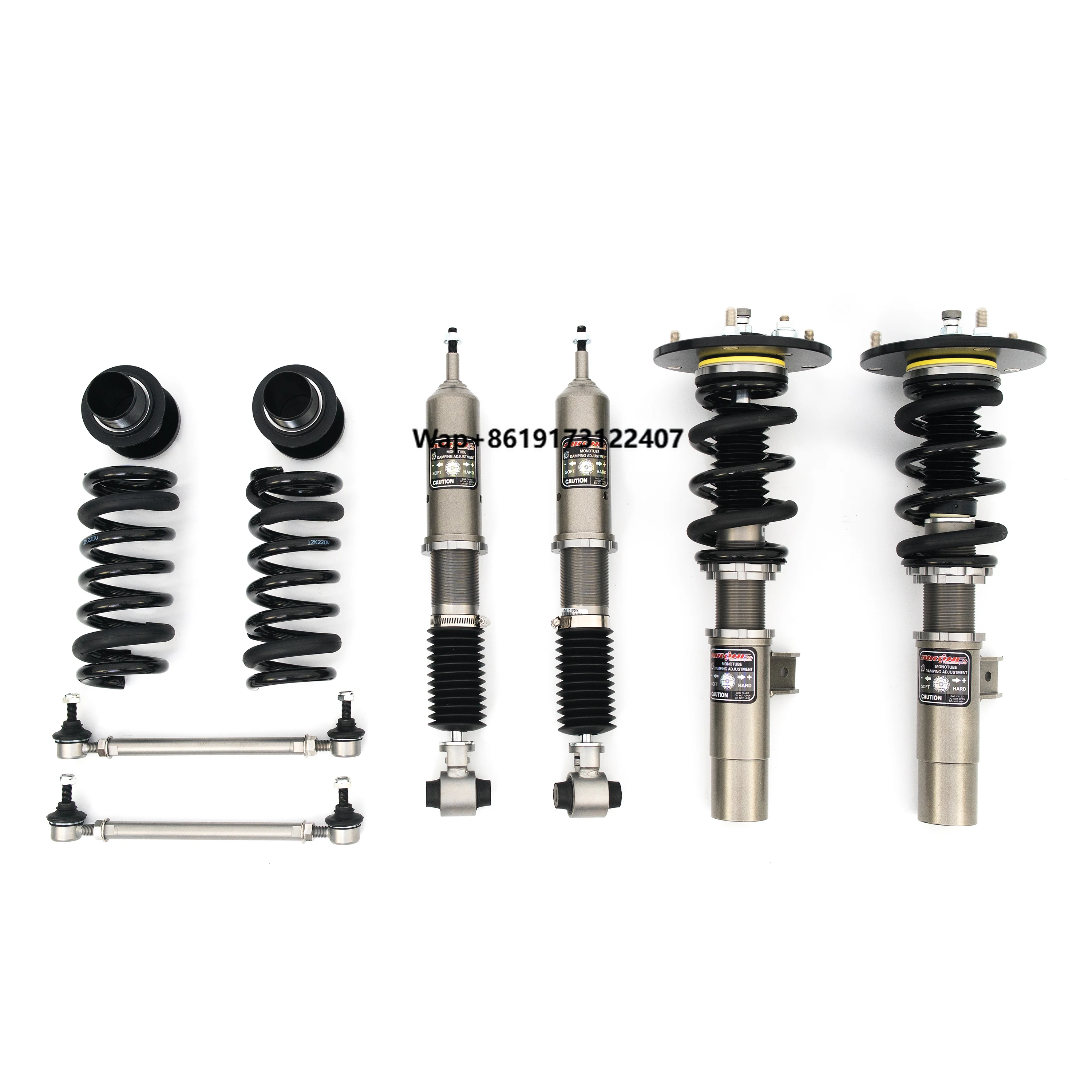 HIgh Performance 30 Ways Adjustable Coilovers Suspension Shock Absorber for 3 F30 2012-2018
HIgh Performance 30 Ways Adjustable Coilovers Suspension Shock Absorber for 3 F30 2012-2018