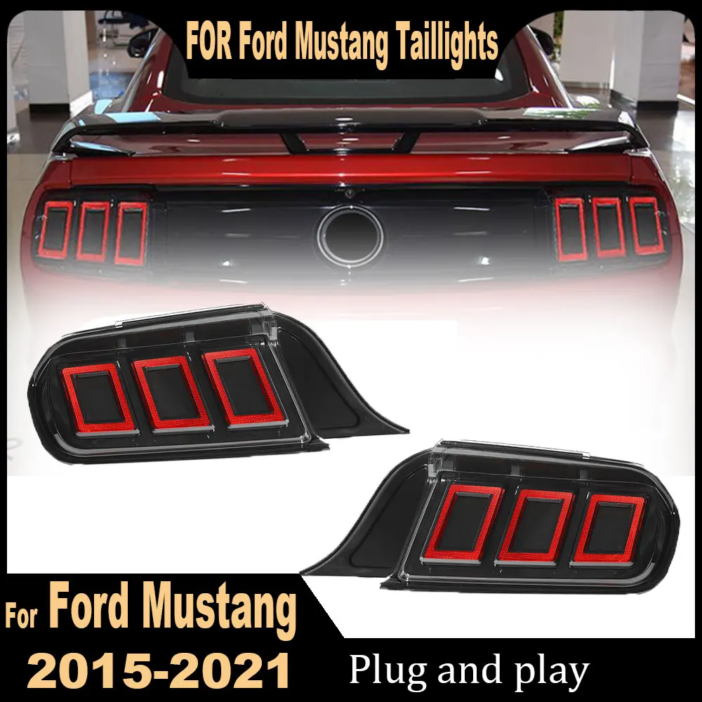 For Ford Mustang 2015 2016 2017 2018 2019 2020 2021 2022 Taillight Assembly Modified Rear Tail Light DRL Flowing Turn Signals
For Ford Mustang 2015 2016 2017 2018 2019 2020 2021 2022 Taillight Assembly Modified Rear Tail Light DRL Flowing Turn Signals