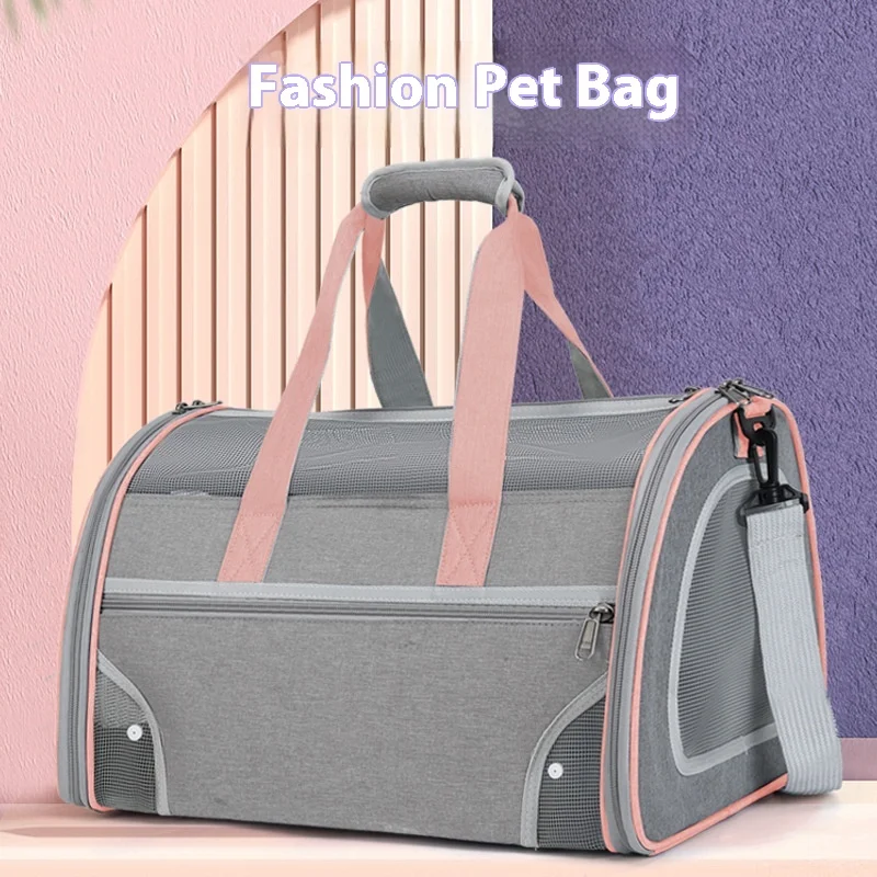 Pet bag new fashion trend foreign style portable pet cat bag large capacity breathable simple go out portable dog bag
Pet bag new fashion trend foreign style portable pet cat bag large capacity breathable simple go out portable dog bag
