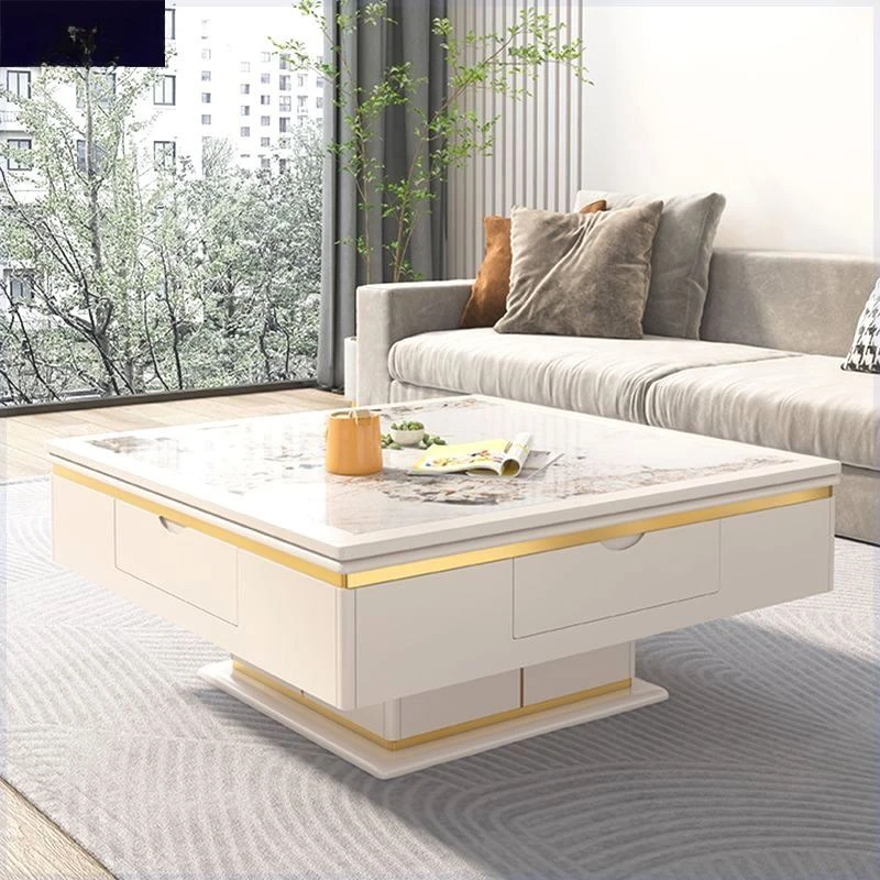 Rock slab mahjong table integrated dining table coffee table light luxury modern square multi-functional lift
Rock slab mahjong table integrated dining table coffee table light luxury modern square multi-functional lift