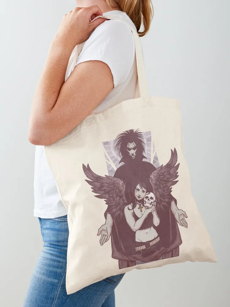 Sandman and Death Tote Bag tote bag screen canvas shopping bag woman shopping Customizable tote
Sandman and Death Tote Bag tote bag screen canvas shopping bag woman shopping Customizable tote