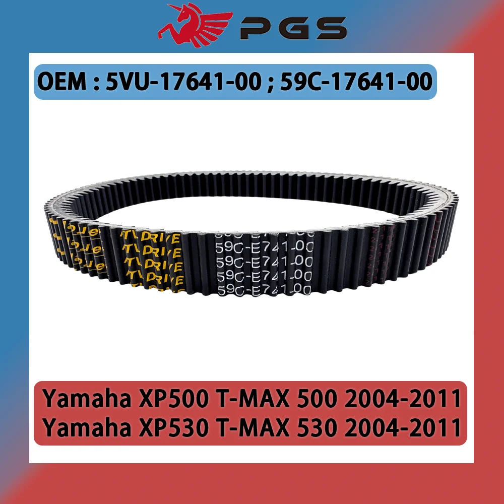 Kevlar 59C-17641-00 5VU-17641-00 Drive Belt For Yamaha T-MAX TMAX 530 T-MAX 500 XP500 2004 - 2011 TMax T Max 500 59C-17641-00
Kevlar 59C-17641-00 5VU-17641-00 Drive Belt For Yamaha T-MAX TMAX 530 T-MAX 500 XP500 2004 - 2011 TMax T Max 500 59C-17641-00