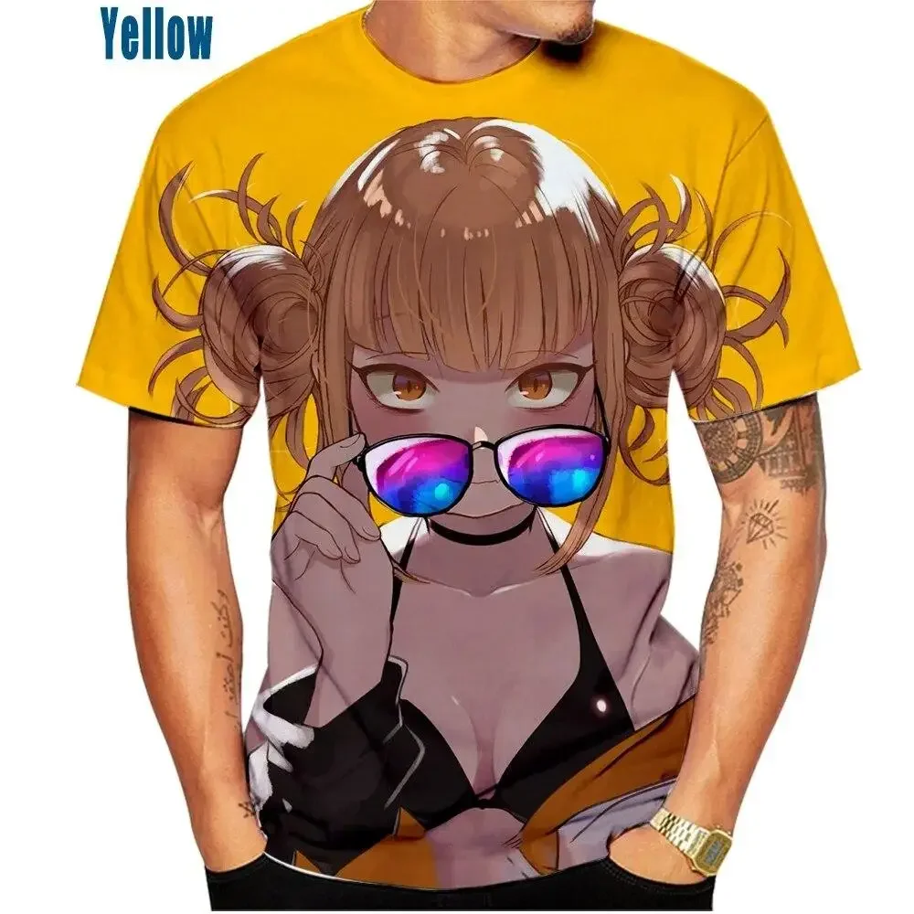Japanese Anime Girl Men's_women's Fashion Slim 3D Printing T-shirt Casual Round Neck Top Men's Oversize Clothing
Japanese Anime Girl Men's_women's Fashion Slim 3D Printing T-shirt Casual Round Neck Top Men's Oversize Clothing