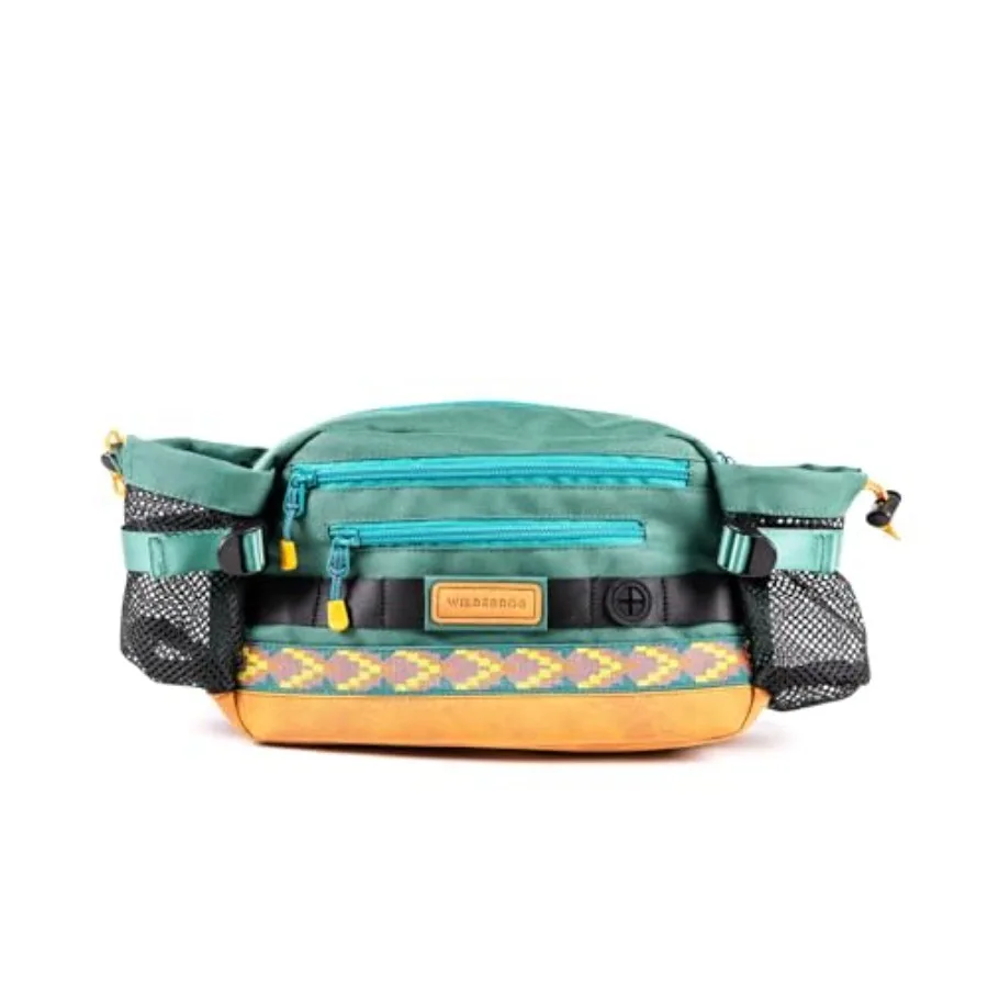 Mega Hip Pack with 3-Liter Capacity Two Mesh Water Bottle Pockets Interior Key Loops Adjustable Straps and Poop Bag Dispenser
Mega Hip Pack with 3-Liter Capacity Two Mesh Water Bottle Pockets Interior Key Loops Adjustable Straps and Poop Bag Dispenser