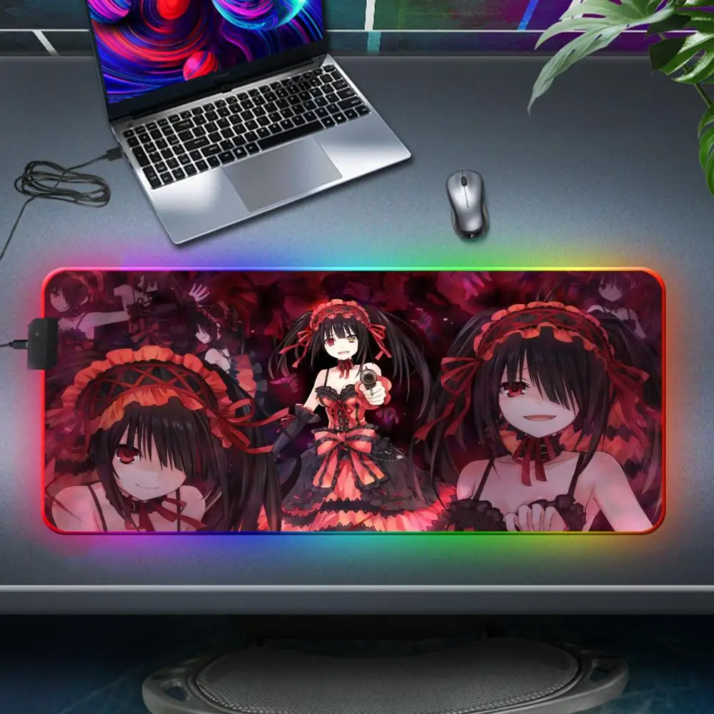 DATE A LIVE Himekawa Yoshino RGB ПК Геймерская клавиатура Коврик для мыши Коврик для мыши Светодиодные светящиеся коврики для мыши Резиновый игровой компьютерный коврик для мыши
DATE A LIVE Himekawa Yoshino RGB ПК Геймерская клавиатура Коврик для мыши Коврик для мыши Светодиодные светящиеся коврики для мыши Резиновый игровой компьютерный коврик для мыши