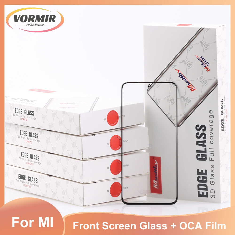 5pcs Front Glass Panel with OCA Film for Xiaomi Note10 13 Lite Series Screen Replacement LCD Repair Parts for Fixing Touch Lens
5pcs Front Glass Panel with OCA Film for Xiaomi Note10 13 Lite Series Screen Replacement LCD Repair Parts for Fixing Touch Lens