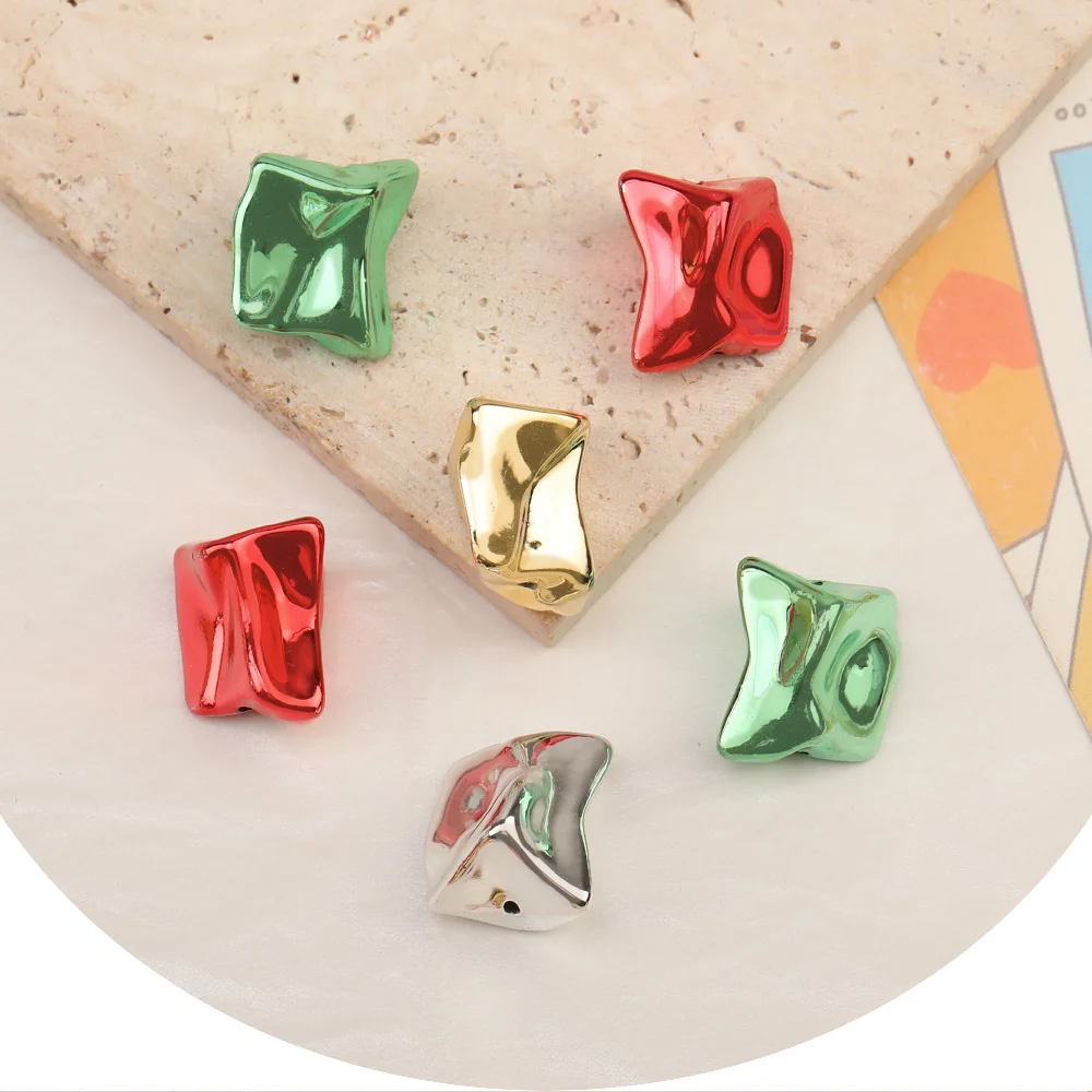 Clearance 100Pcs 18*20MM DIY/UV CCB Effect/Christmas Irregular Shape/Hand Made/Acrylic Bead/Jewelry Findings & Components
Clearance 100Pcs 18*20MM DIY/UV CCB Effect/Christmas Irregular Shape/Hand Made/Acrylic Bead/Jewelry Findings & Components