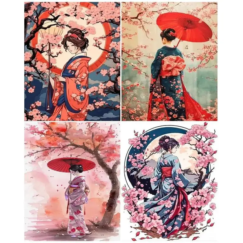 CHENISTORY Coloring By Numbers Japanese girl Frame Painting By Numbers On Canvas DIY Home Decoration DIY Gift
CHENISTORY Coloring By Numbers Japanese girl Frame Painting By Numbers On Canvas DIY Home Decoration DIY Gift