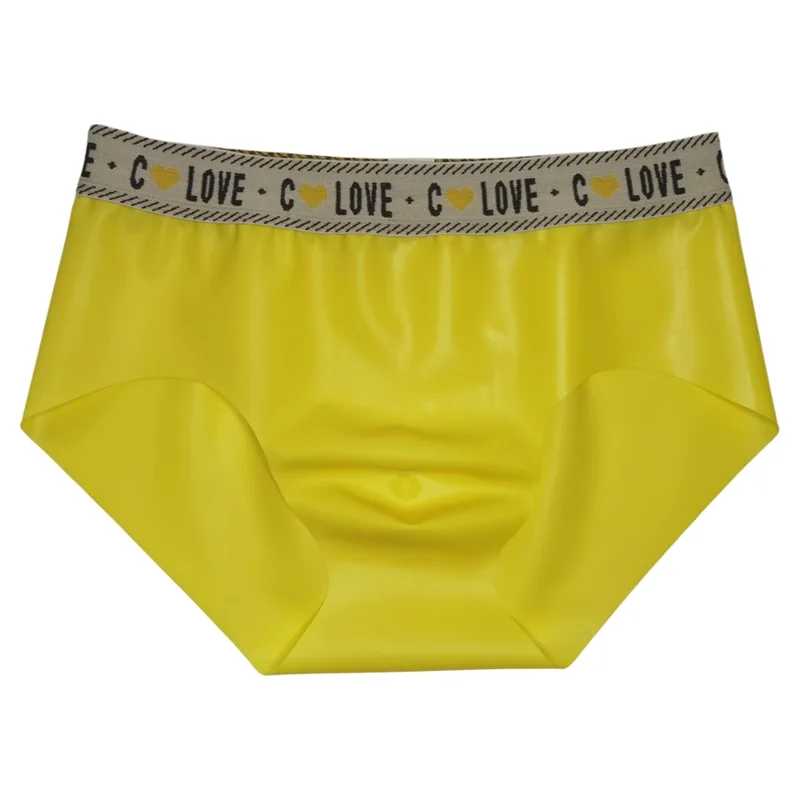 Latex Seamless Lingerie Convex Pouch Sexy Men Briefs Rubber Glossy Underwear Male Intimates Exotic Man Sexy Underpantstal Trunks
Latex Seamless Lingerie Convex Pouch Sexy Men Briefs Rubber Glossy Underwear Male Intimates Exotic Man Sexy Underpantstal Trunks