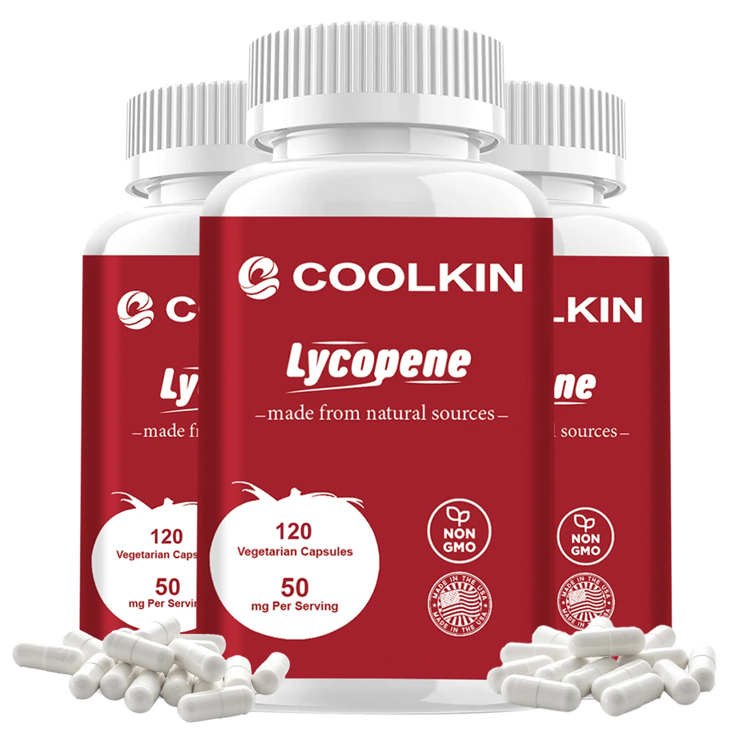 Lycopene Capsules 50 Mg - Promotes Heart Health, Strengthens The Immune System, Supports Prostate Health, and Relieves Pain
Lycopene Capsules 50 Mg - Promotes Heart Health, Strengthens The Immune System, Supports Prostate Health, and Relieves Pain