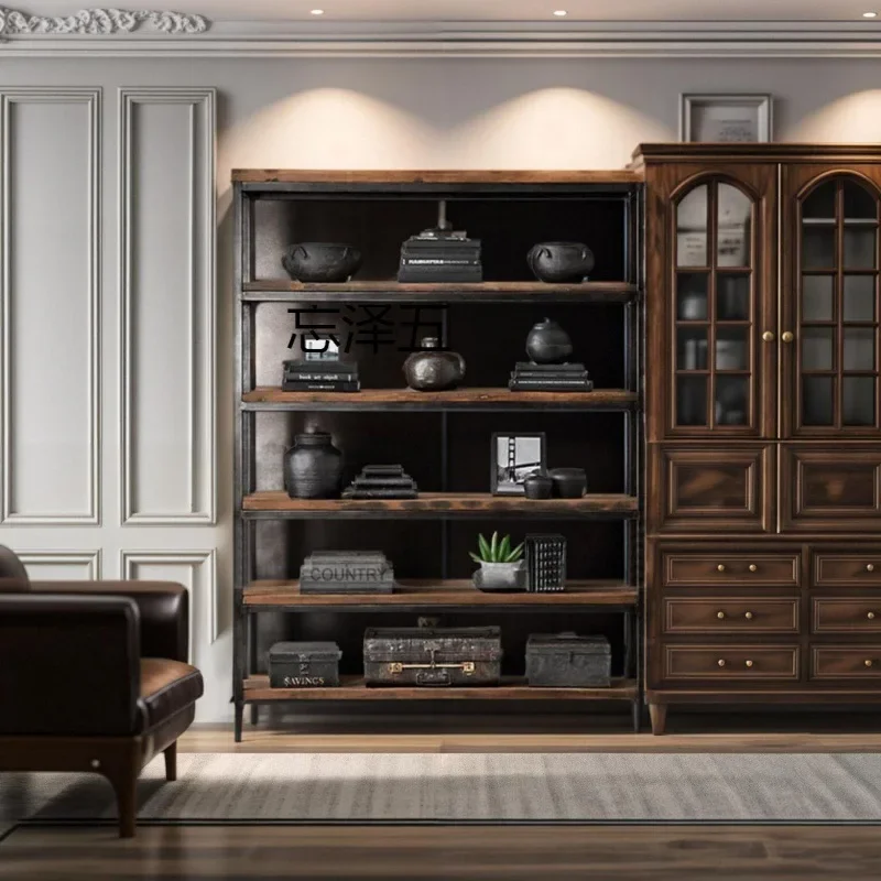 TC American LOFT Kitchen Living Room Bookshelf Retro Bedroom Industrial Wind Storage Storage Rack Wrought Iron
TC American LOFT Kitchen Living Room Bookshelf Retro Bedroom Industrial Wind Storage Storage Rack Wrought Iron