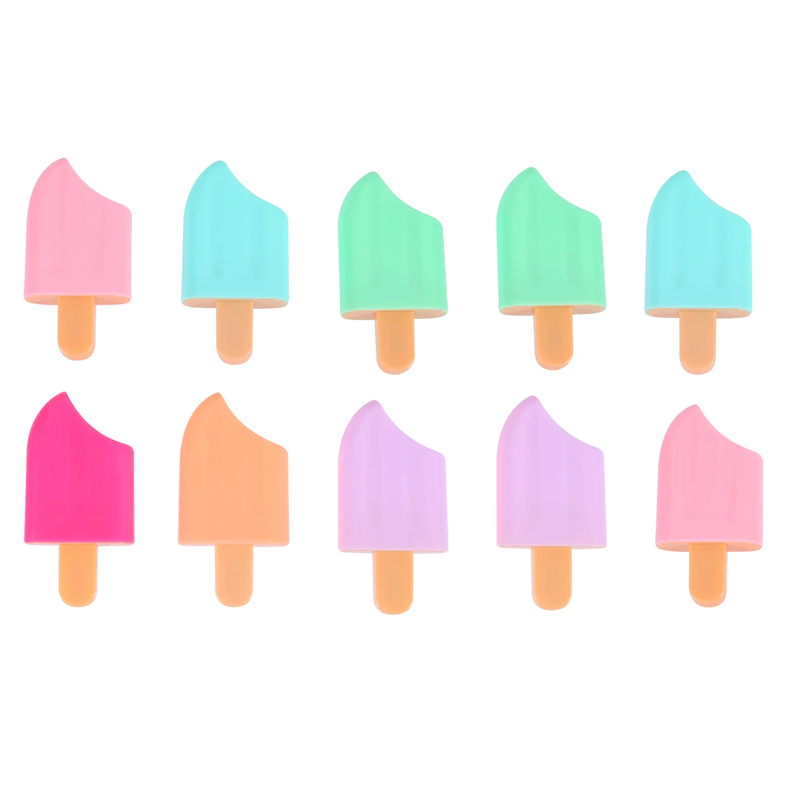 10 Pcs Marker Pen Chocolate Colored Highlighter Highlighters Pens 58X3X12CM Plastic Ice
10 Pcs Marker Pen Chocolate Colored Highlighter Highlighters Pens 58X3X12CM Plastic Ice