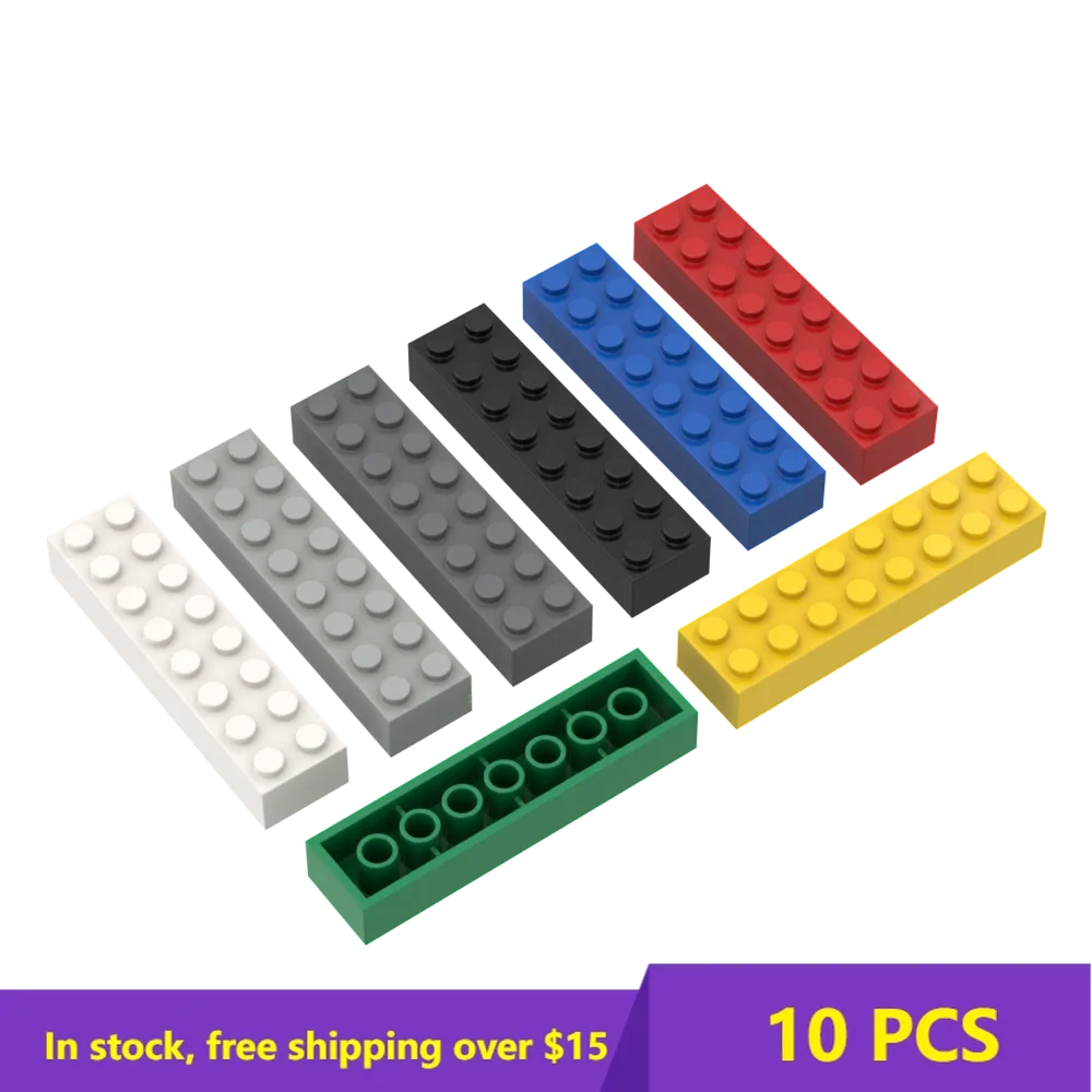 10pcs MOC 93888 BricksThick 2x8 Dots Educational Creative DIY Toys for Building Blocks Children Figures Plastic Compatible3007
10pcs MOC 93888 BricksThick 2x8 Dots Educational Creative DIY Toys for Building Blocks Children Figures Plastic Compatible3007