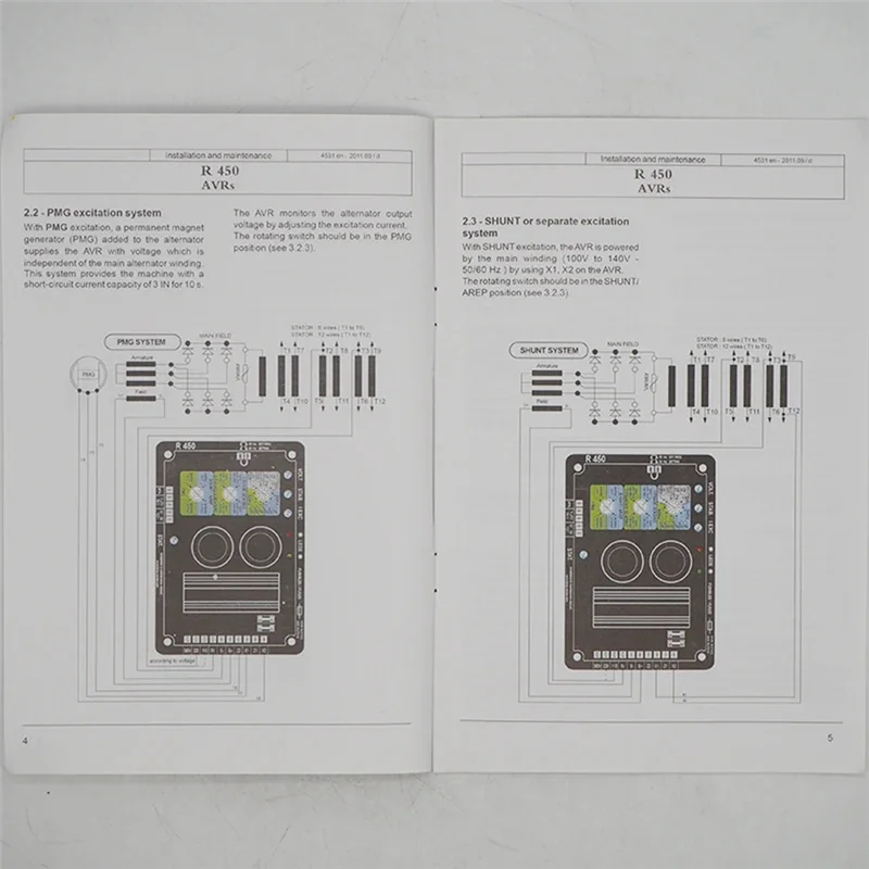 【Superdeals】R450 AVR Generator Automatic Voltage Regulator Compatible For Original
【Superdeals】R450 AVR Generator Automatic Voltage Regulator Compatible For Original